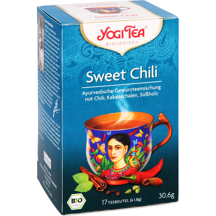 YOGI TEA Sweet Chili ayurvedische Gewürzteemischung, 17 pc Sac filtrant