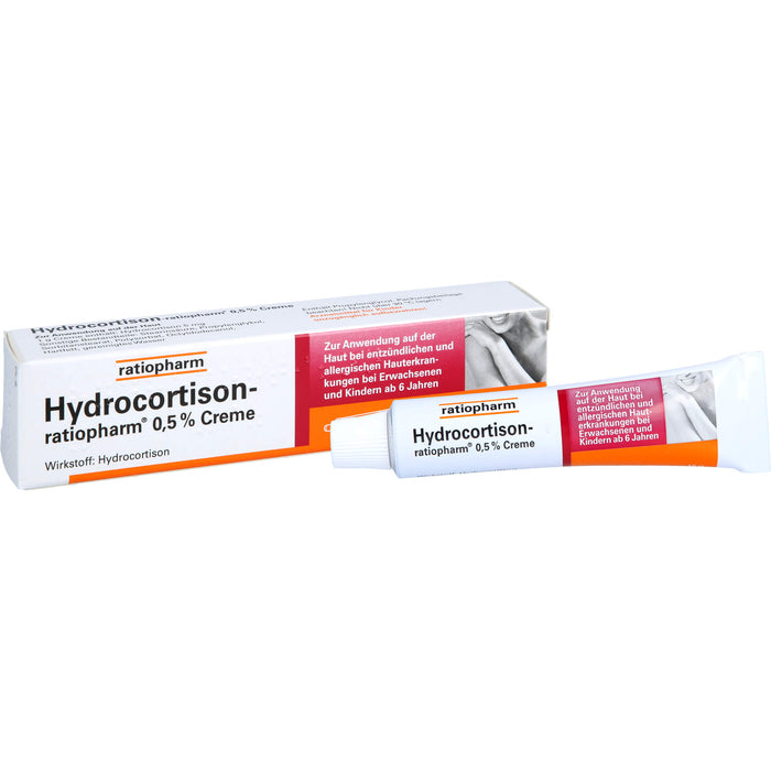 Hydrocortison-ratiopharm 0,5 % Creme, 15 g Creme