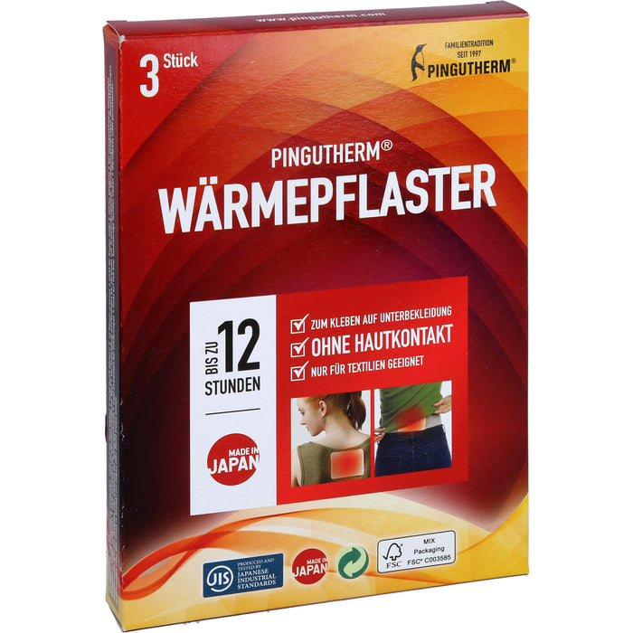 PINGUTHERM flex Wärmepflaster, 3 St. Pflaster