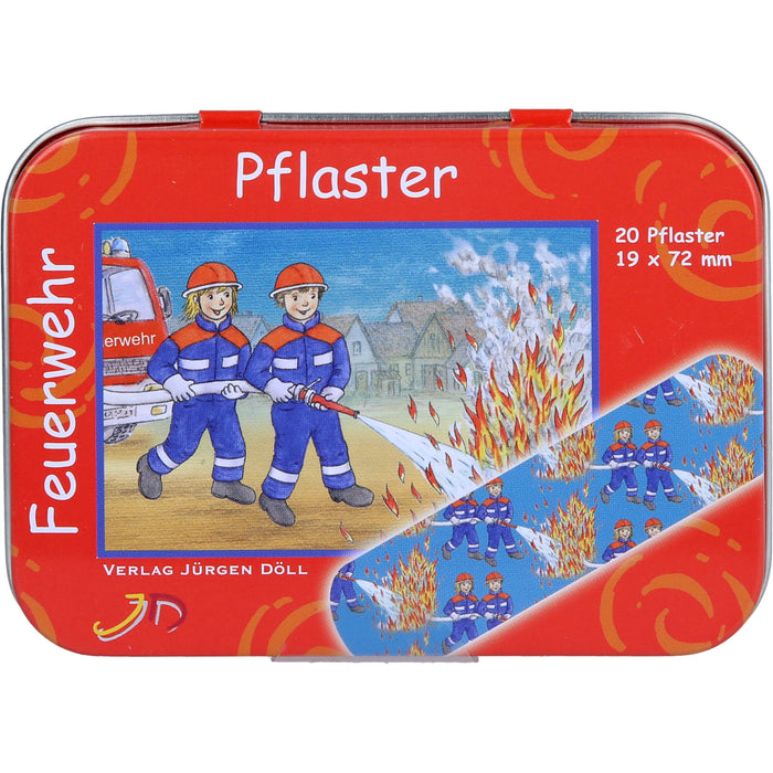 KINDERPFLASTER FEUERWEHR - BRIEFCHEN, 20 pcs. Patch