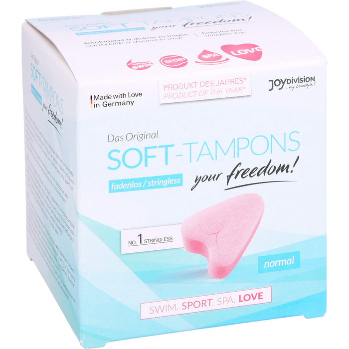 JOY Division Soft-Tampons normal, 3 St. Tampons