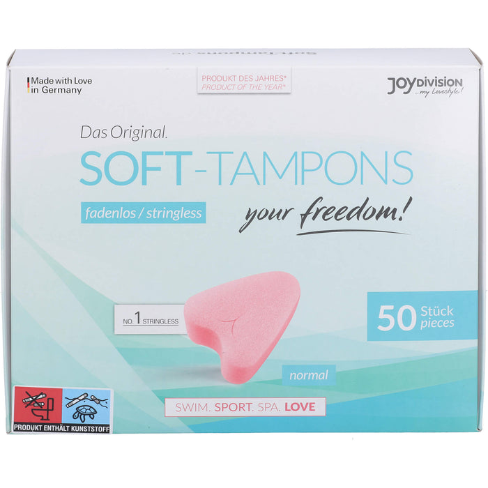 Soft-Tampons normal, 50 pcs. Tampons