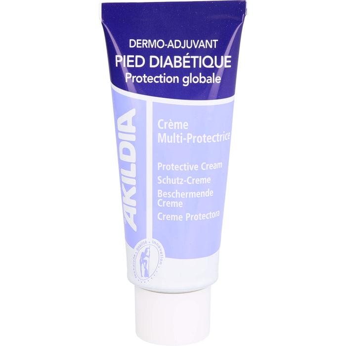 AKILDIA Fuß Schutzcreme für Diabetiker, 75 ml Cream