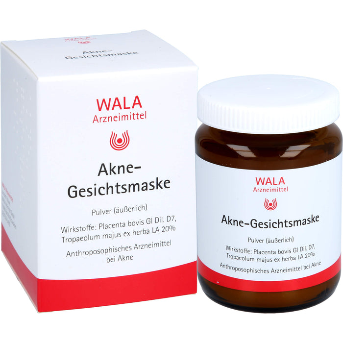 WALA Akne-Gesichtsmaske Pulver, 100 g Poudre