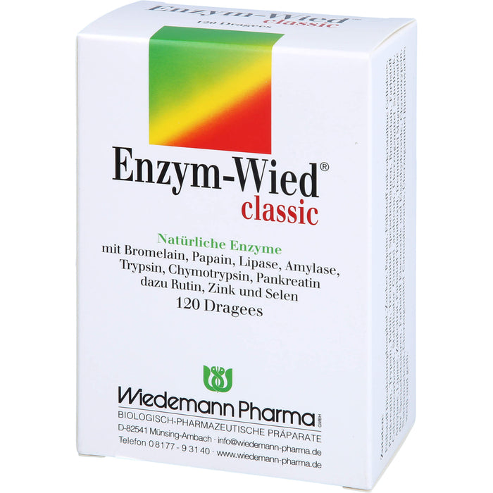 Enzym-Wied classic Dragées, 120 pcs. Tablets