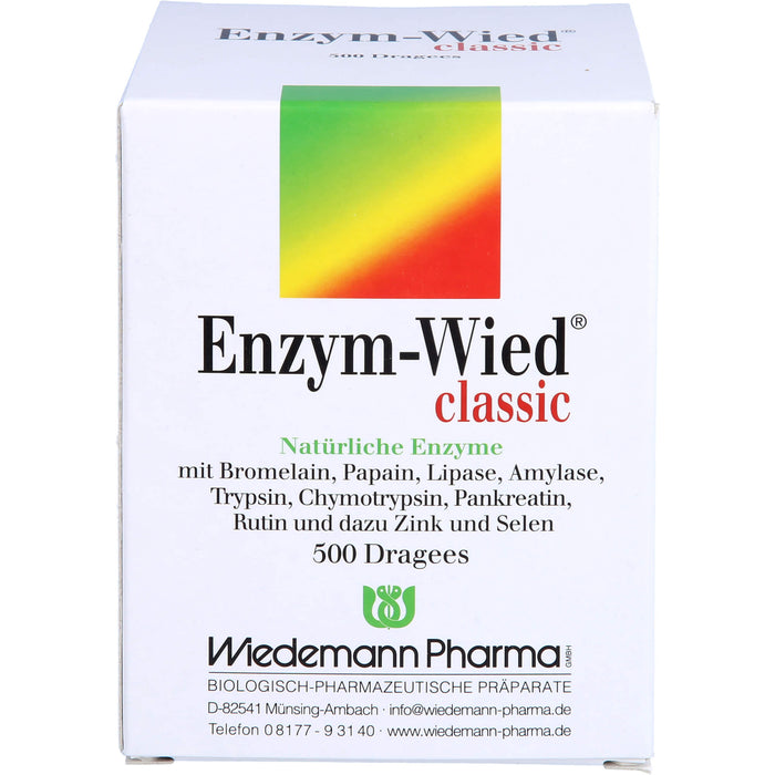 Enzym-Wied classic Tabletten, 500 pcs. Tablets