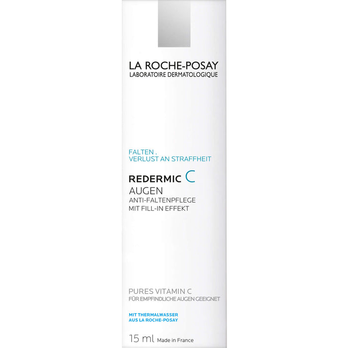 LA ROCHE-POSAY Redermic C Augen Anti-Faltenpflege, 15 ml Crème