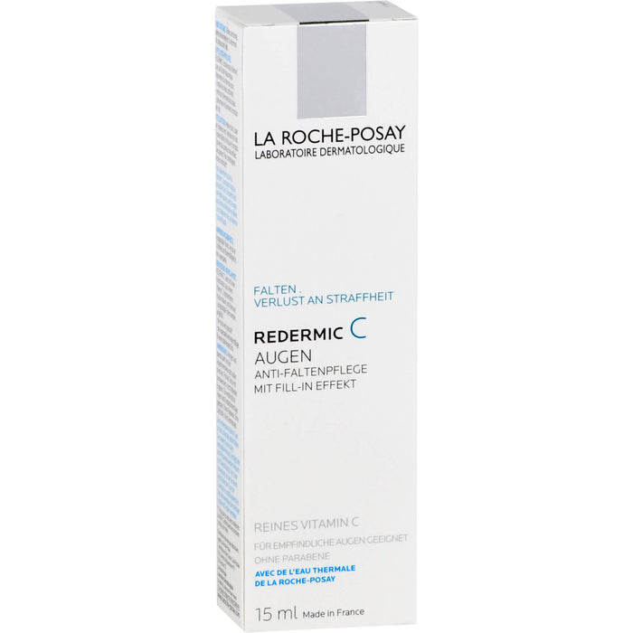 LA ROCHE-POSAY Redermic C Augen Anti-Faltenpflege, 15 ml Crème