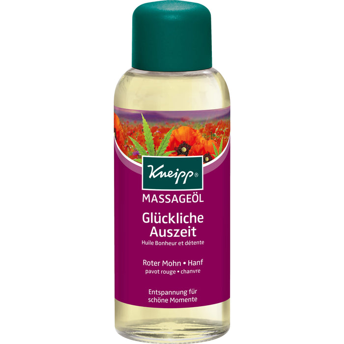 Kneipp Massageöl Glückliche Auszeit, 100 ml OEL