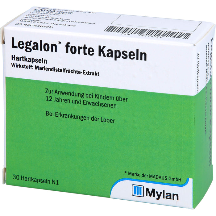 Legalon forte Emra Hartkapseln, 30 St KAP