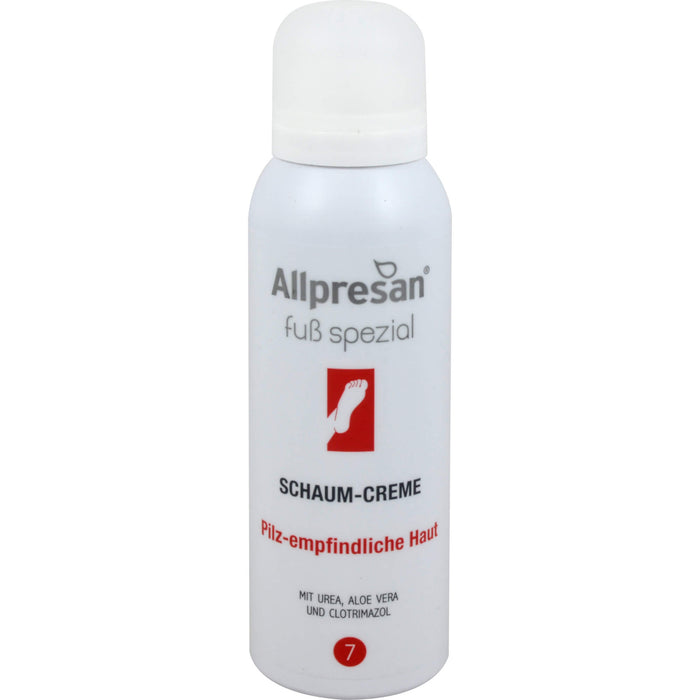 Allpresan Fuß spezial Original Schaum-Creme Nr. 7 Pilz-empfindliche Haut, 125 ml Foam