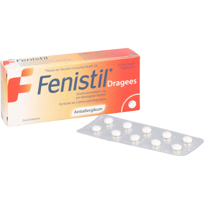 Fenistil Emra Dragees, 20 pcs. Tablets