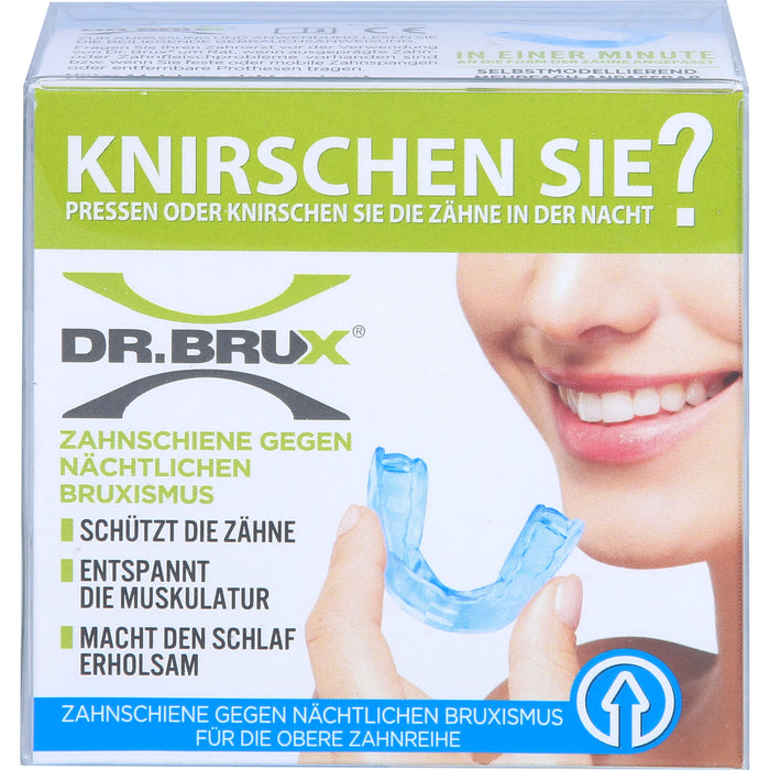 DR. BRUX Zahnschiene gegen Zähneknirschen oben, 1 St. Zahnschiene