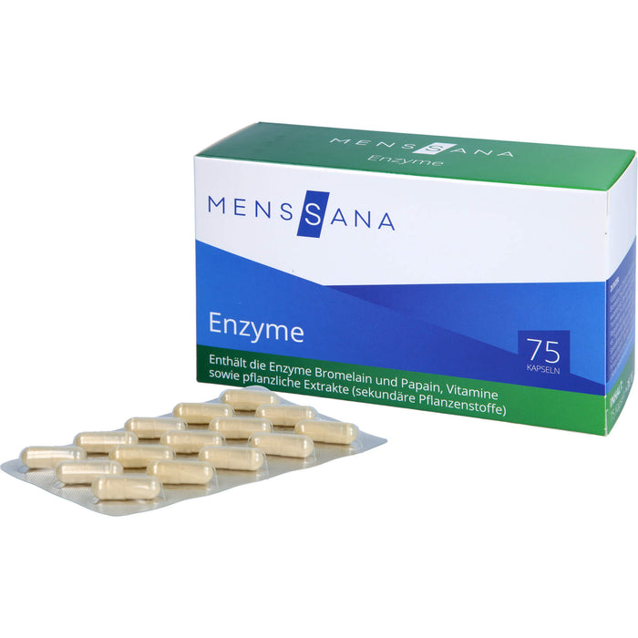 MensSana Enzyme Kapseln, 75 St. Kapseln