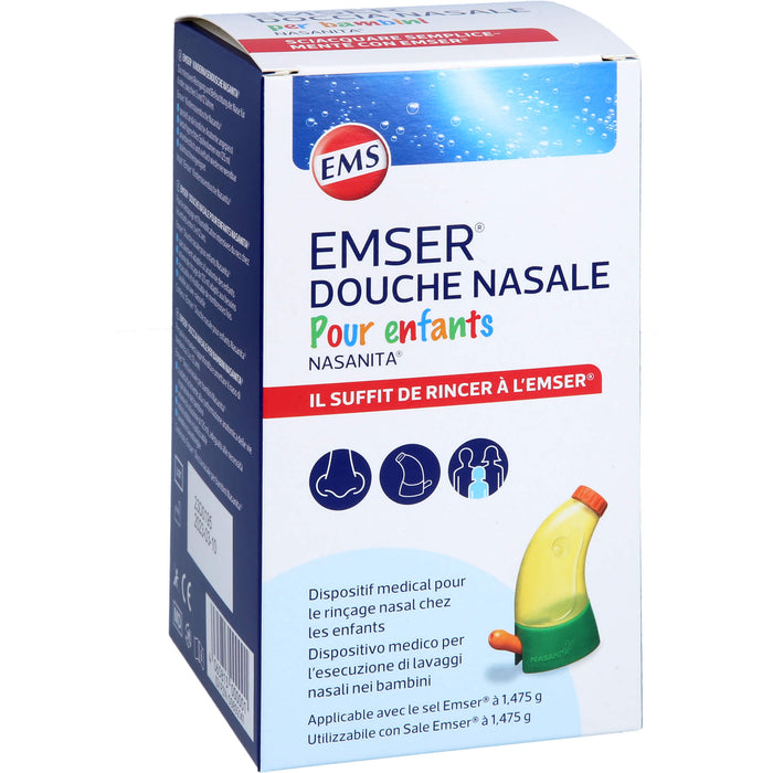 EMSER Kinder-Nasendusche NASANITA, 1 pc Douche nasale