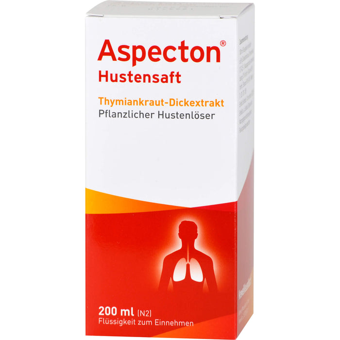 Aspecton Hustensaft, 200 ml Lösung