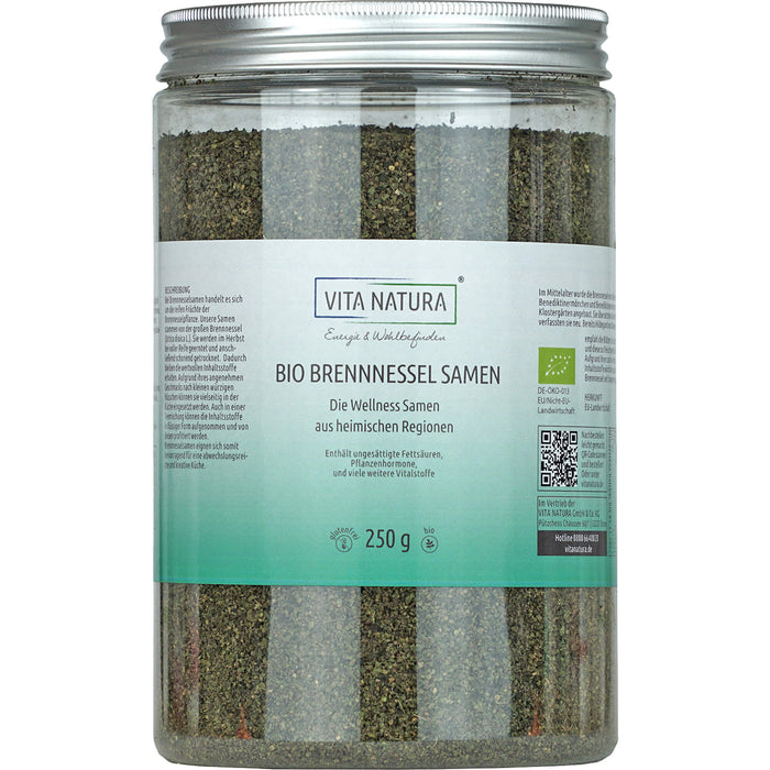 VITA NATURA Bio Brennessel Samen, 250 g Thé