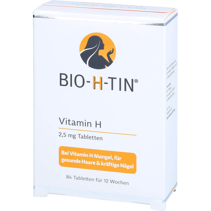 BIO-H-TIN Vitamin H 2,5 mg Tabletten, 84 pc Tablettes