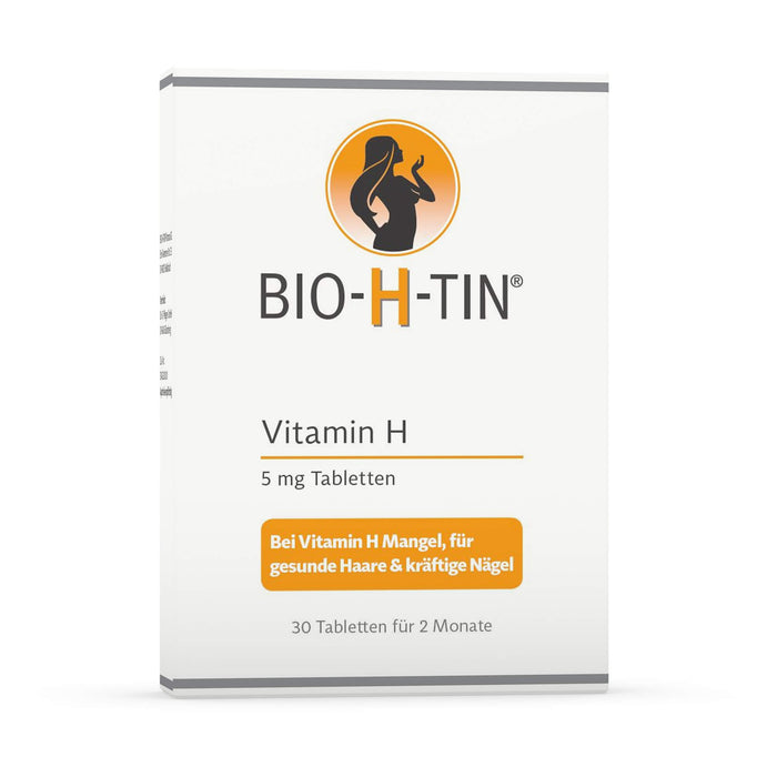 BIO-H-TIN Vitamin H 5 mg Tabletten, 30 pc Tablettes