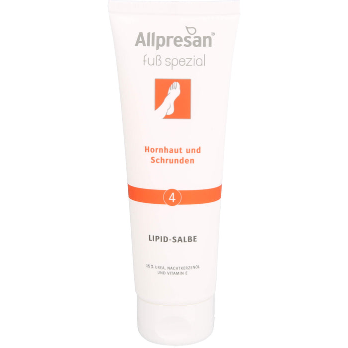 Allpresan Fuß spezial Lipid-Salbe Nr. 4 Hornhaut und Schrunden, 125 ml Salbe