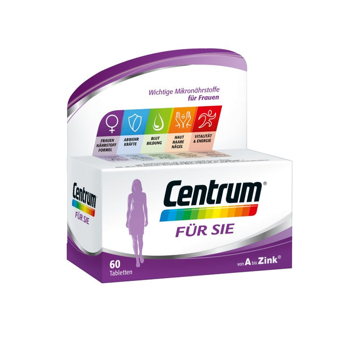 Centrum für Sie Tabletten, 60 pc Tablettes