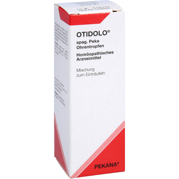 OTIDOLO spag. Peka Ohrentropfen, 10 ml Lösung