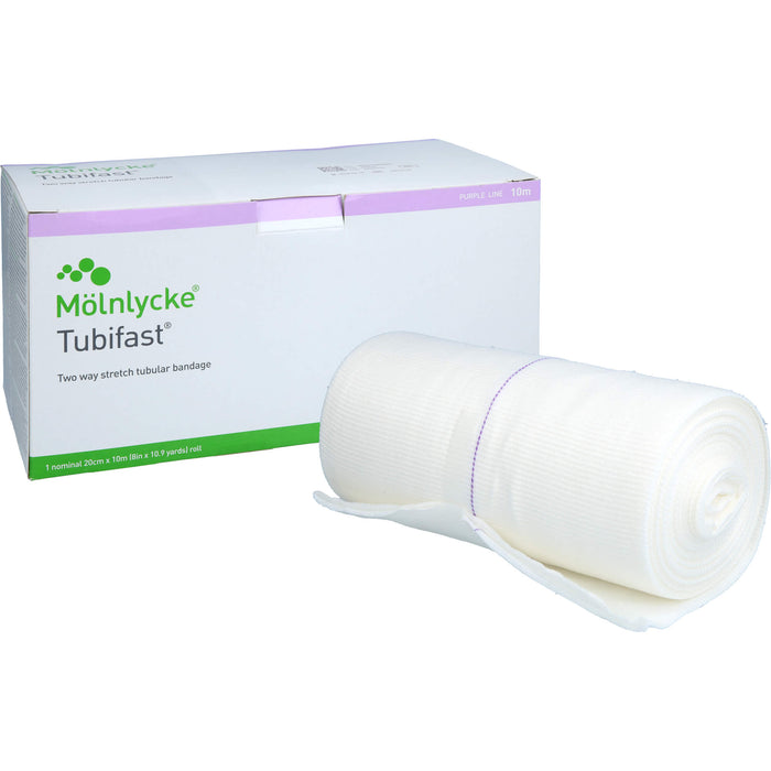 Mölnlycke Tubifast 2-Way Stretch 20 cm x 10 m violett, 1 St. Binde