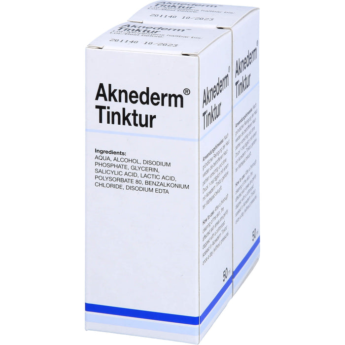 Aknederm Tinktur gegen Hautunreinheiten, 100 ml Lösung