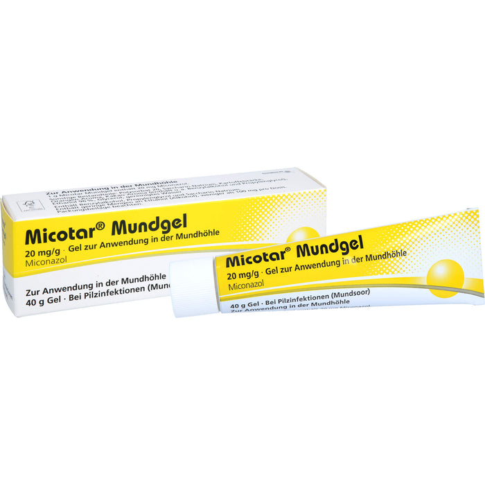 Micotar Mundgel 20 mg/g Gel zur Anwendung in der Mundhöhle, 40 g Gel