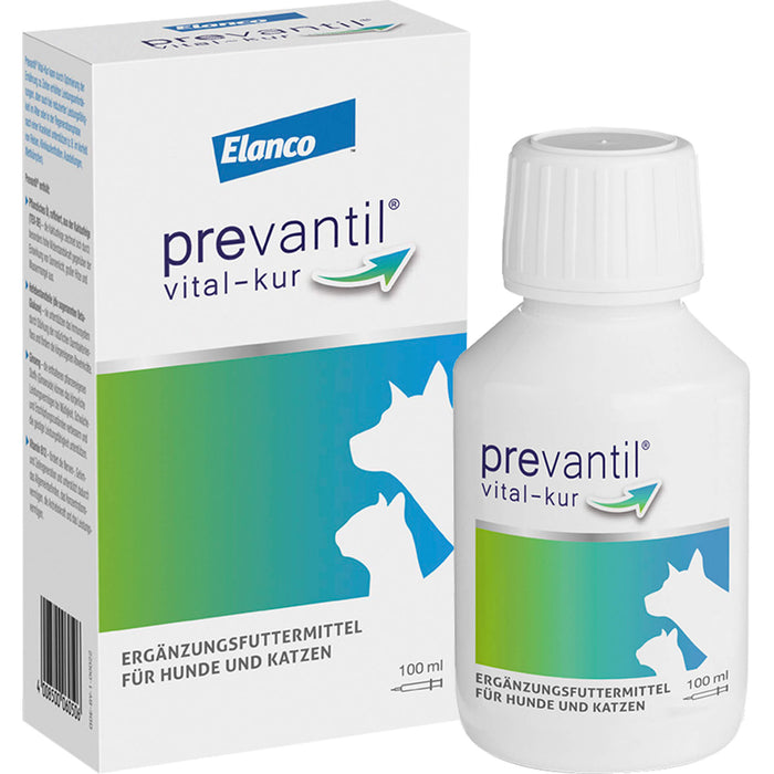 Prevantil vital-kur f.Hunde u.Katzen, 100 ml SUS