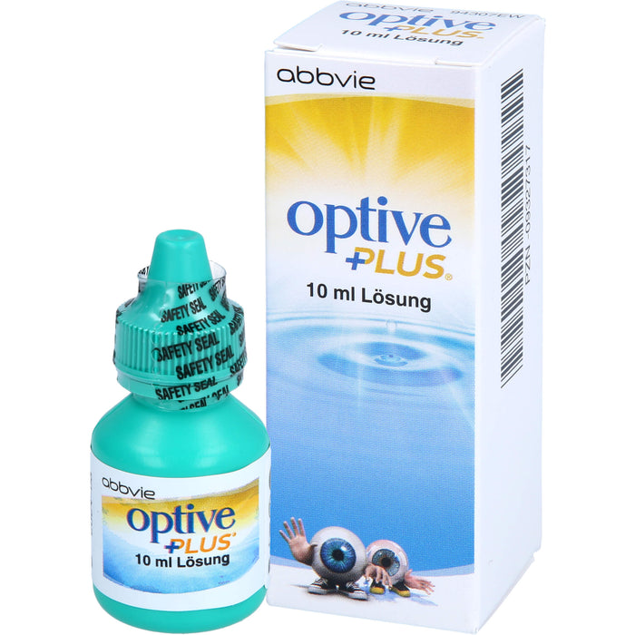 Optive Plus Augen-Pflegetropfen, 10 ml Lösung