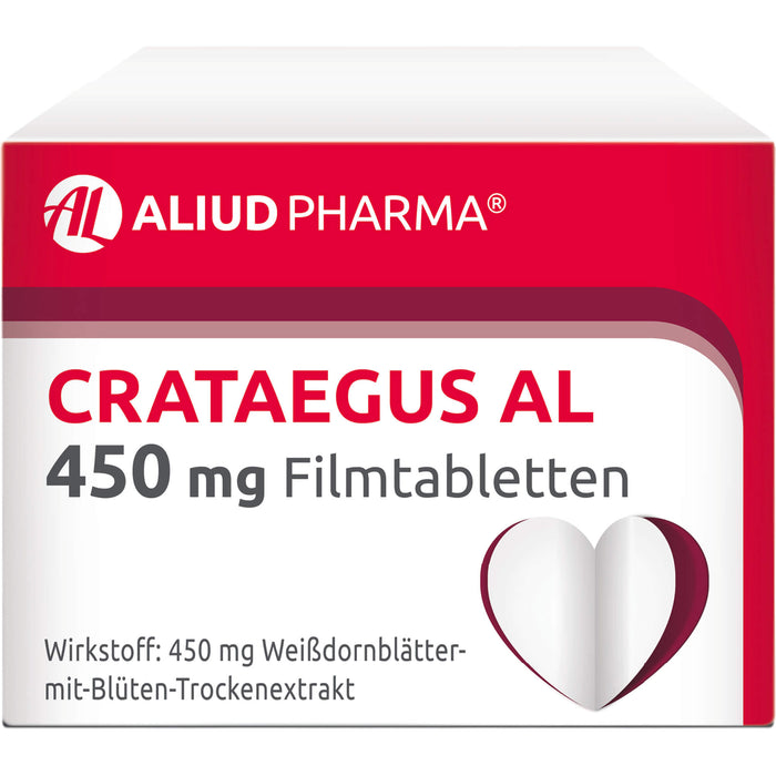 Crataegus AL 450 mg Filmtabletten, 50 pcs. Tablets