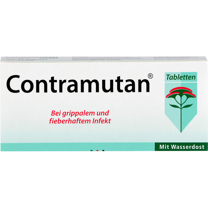 Contramutan Tabletten bei grippalem und fieberhaftem Infekt, 40 pc Tablettes