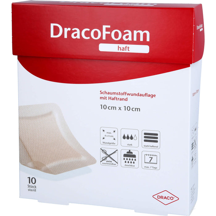 DracoFoam haft Schaumstoffverband, 10 St VER