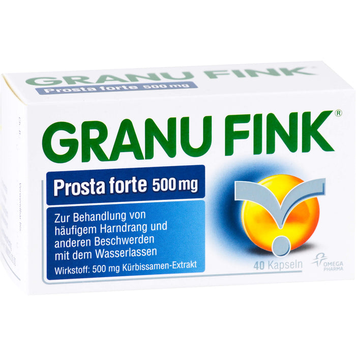 GRANU FINK Prosta forte 500 mg Kapseln, 40 St. Kapseln