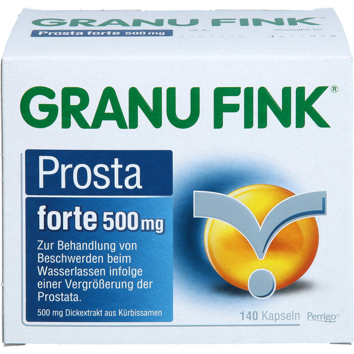 GRANU FINK Prosta forte 500 mg Hartkapseln, 140 pcs. Capsules