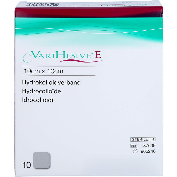 VARIHESIVE E 10x10cm HKV hydroaktiv 965246, 10 St