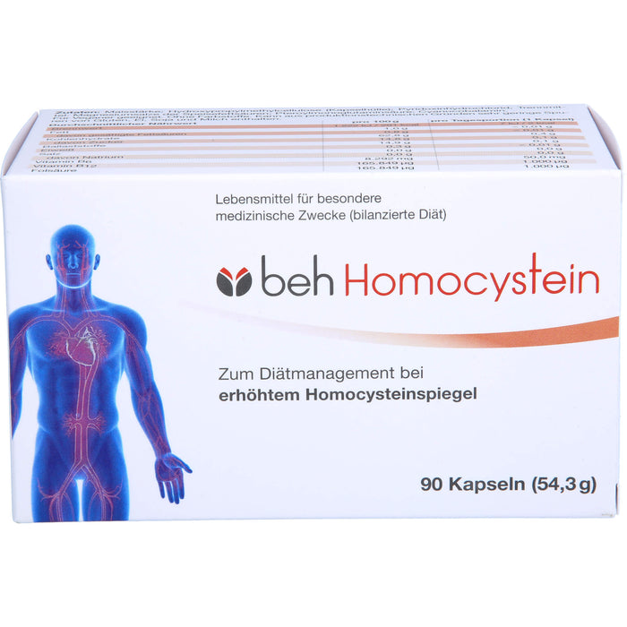 beh Homocystein Kapseln, 90 pcs. Capsules