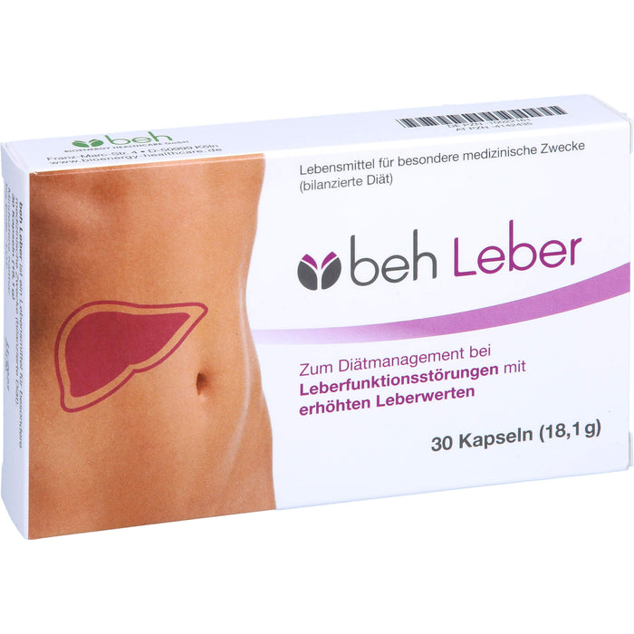 beh Leber Kapseln, 30 pcs. Capsules