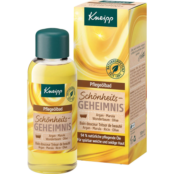 Kneipp Pflegeölbad Schönheitsgeheimnis, 100 ml Huile