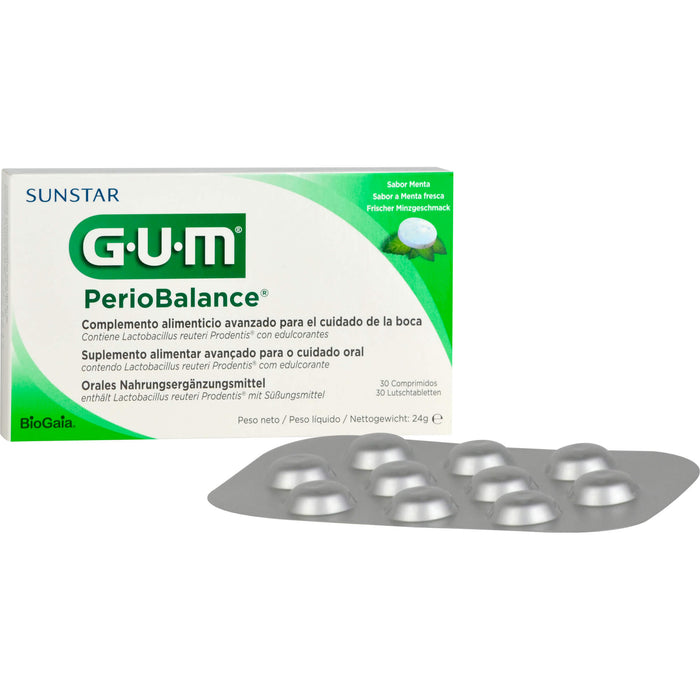 GUM PerioBalance Lutschtabletten, 30 pcs. Tablets