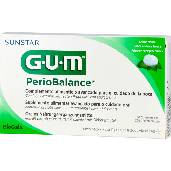 GUM PerioBalance Lutschtabletten, 30 pcs. Tablets