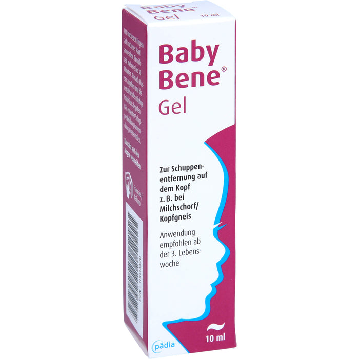 Babybene Gel zur Schuppenentfernung auf dem Kopf, 10 ml Gel