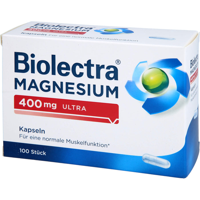 Biolectra Magnesium 400 mg ultra Kapseln, 100 pcs. Capsules