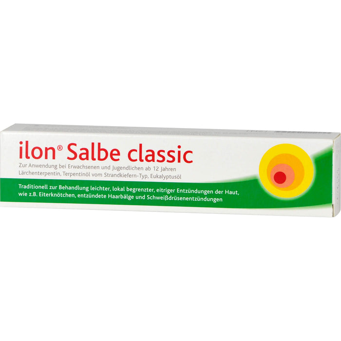 ilon Salbe classic bei leichten eitrigen Entzündungen der Haut, 50 g Salbe