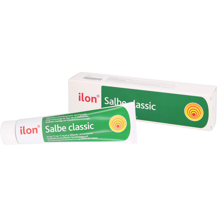 ilon Salbe classic bei leichten eitrigen Entzündungen der Haut, 100 g Onguent