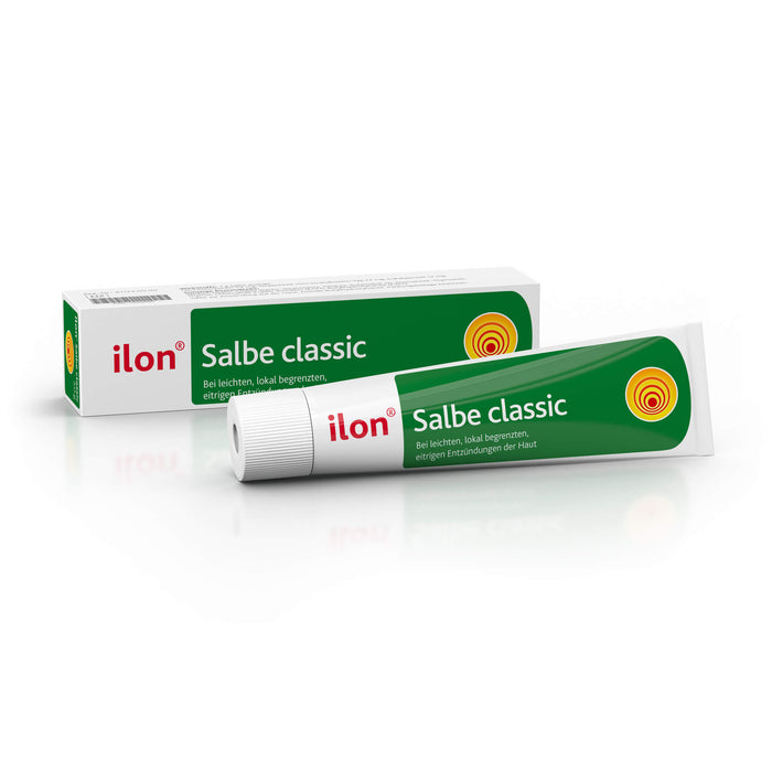 ilon Salbe classic bei leichten eitrigen Entzündungen der Haut, 100 g Salbe