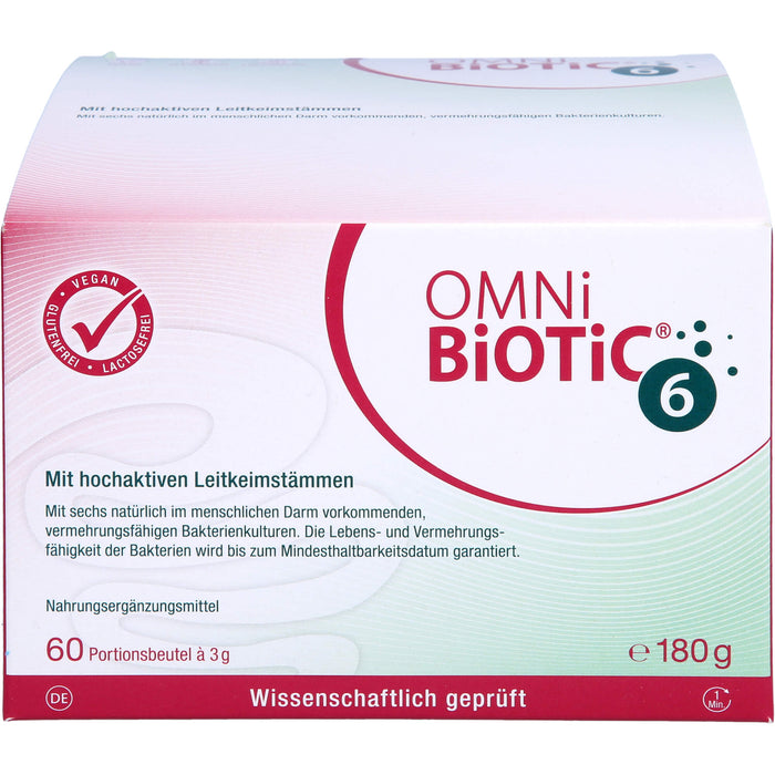 OMNi-BiOTiC 6 Portionsbeutel, 60 St. Beutel