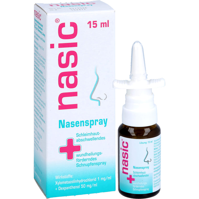 Nasic Nasenspray, 15 ml Solution