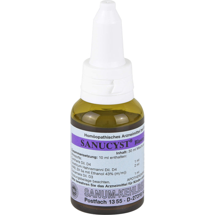 Sanucyst Blasen-Nieren-Tropfen, 30 ml TEI